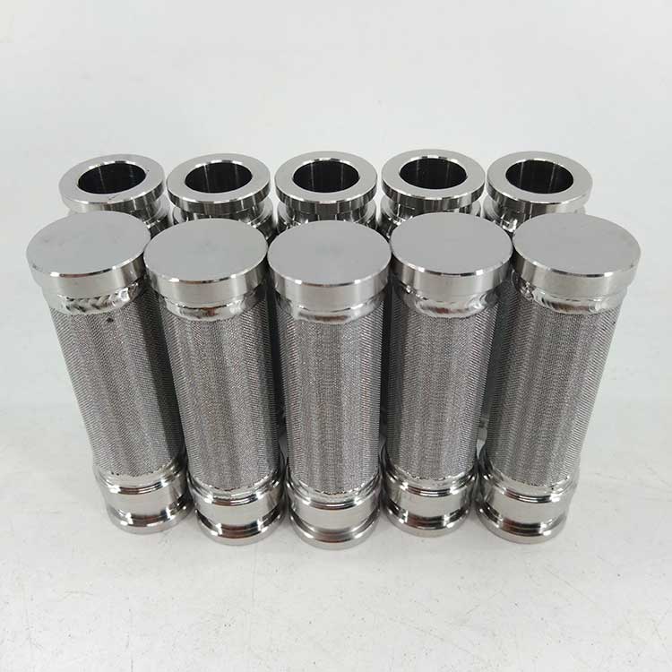 華豫供應液體除雜質Φ17.92×59不銹鋼燒結濾芯